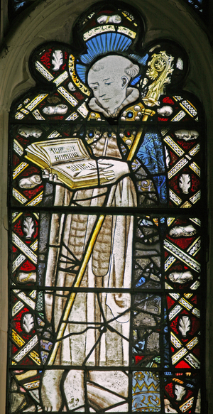 Window Ew depicting St John of Bridlington (stained glass)