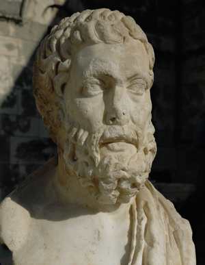 Bust of a philosopher from Samaria