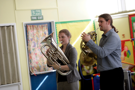 Brass players