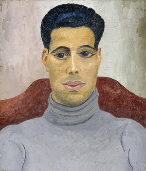 Arab Boxer, 1936 (oil on canvas)