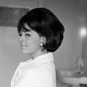 Actress Ingeborg Luescher at Hamburg, Germany 1960s