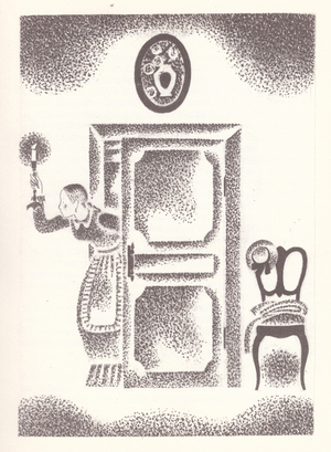 Illustration from 'Tyoma's Childhood' by Nikolay Garin-Mikhailovsky, 1892 (litho)