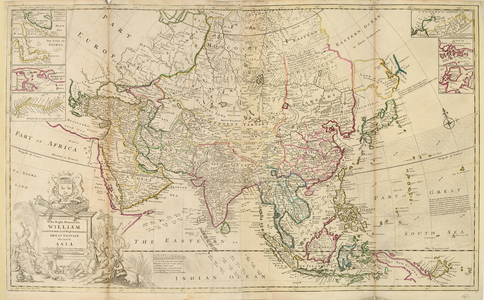 Asia 1700-1740 (engraving)