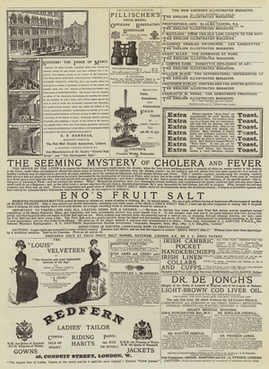 Page of Advertisements (engraving)