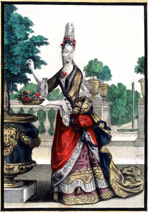 Winter (allegory), mid 17th century (engraving)