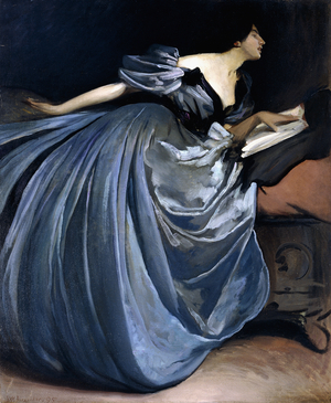 Alathea, 1895 (oil on canvas)