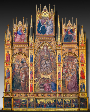 Triptych of the Assumption, 1401 (painting on panel)
