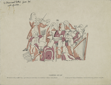 Cadenza Ad Lib, 1921 (colour litho)