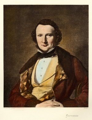 George Gervinus (copper plate print)