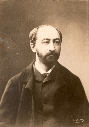Eugène Müntz (b/w photo)