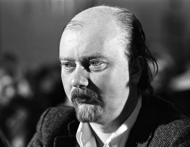Oslo 16 March 1975. The Socialist Left Party holds the Country Congress. Here Jan Otto Hauge …, 1975 (photo)