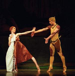 Royal Ballet 'Prélude à l'après-midi d'un faune', choreography by Vaslav Nijinsky (photo)
