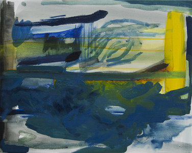 Aegean Nocturne, 2017 (oil on canvas)