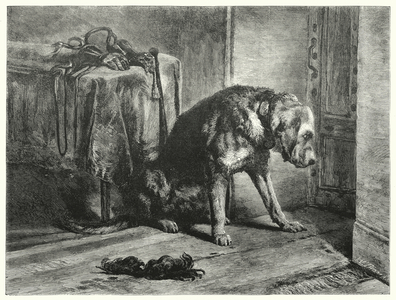 Le Chien aux Ecoutes (engraving)