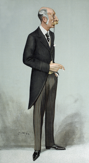 "Russia in England", from Vanity Fair, December 1903 (colour lithograph)