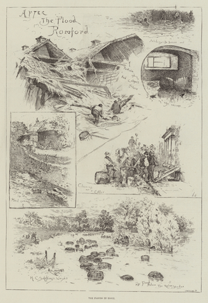 The Floods in Essex (engraving)