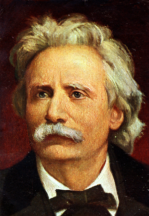 Edvard GRIEG'S portrait Norwegian