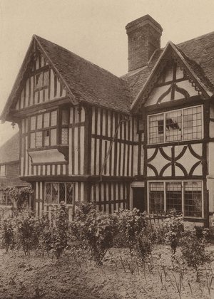 At Sedlescombe, Sussex (b/w photo)