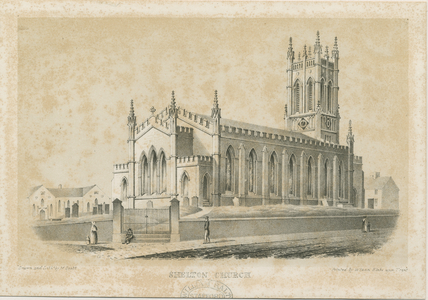 Shelton Church: lithograph, nd [c 1841] (print)