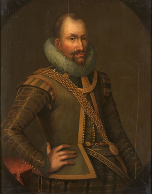 Portrait of Gerard Reynst, 1614 (oil on panel)