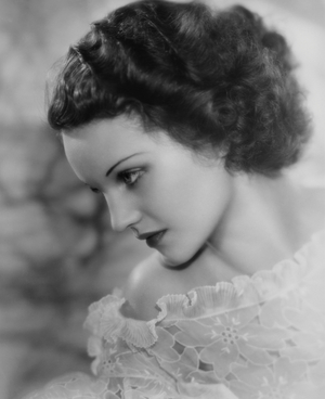 Actress Rochelle Hudson, Fox Pictures Publicity Portrait, 1934 (b/w photo)