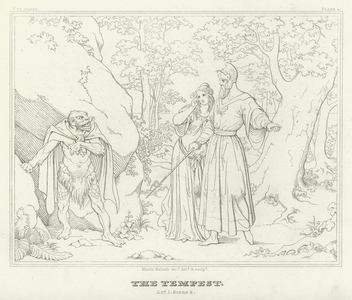 The Tempest, Act I, Scene 2 (engraving)