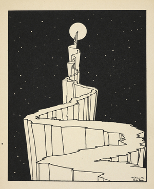 The path to the Moon, plate 39 from 'A Book of Images, introduced by W. B. Yeats', 1898 (litho)


A Book of Images. Drawn by W. T. Horton and introduced by W. B. Yeats.

1898