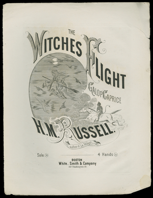 The Witches Flight, c.1770-1959 (print)