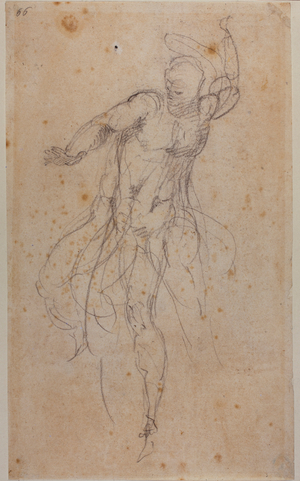 Study for a Risen Christ, 1532-1533 (drawing)