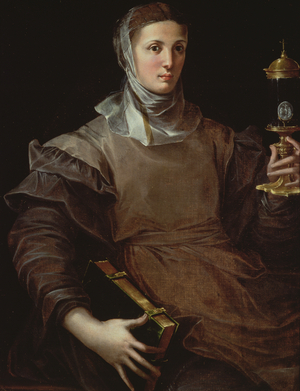 St. Clare, 1530 (oil on canvas)