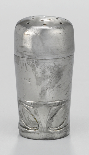Liberty Tudric pepper pot, 1898-1912 (pewter)