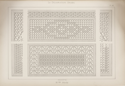 La Decoration Arabe, published by J. Savoy, Paris, 1885 (chromolitho)