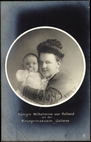 Wilhelmine of Holland, Princess Juliana, Portrait