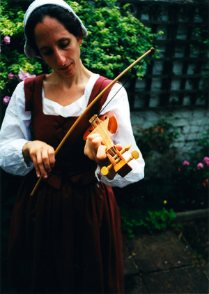 Rebec (early bowed string instrument)