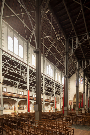 Church Notre Dame du Travail, 1899-1901, Paris