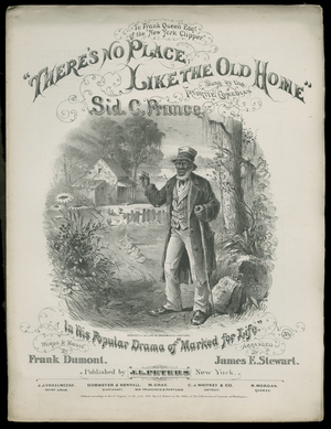 Theres No place Like the Old Home, 1875 (print)