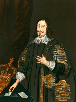 William Lenthall (colour litho)