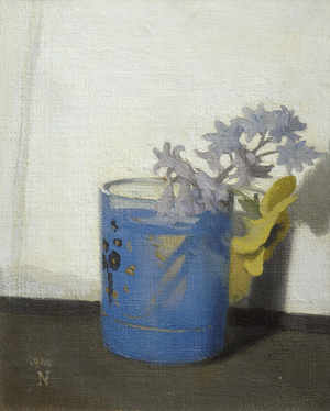 The Fluorescent Glass, 1910 (oil on canvas board)