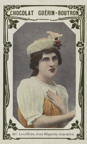 Lavalliere, dans Miquette et sa mere (coloured photo)