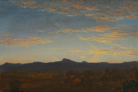 Study for "Catskill Creek", c.1844-5 (oil on wood)
  