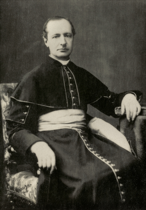 Portrait de Monseigneur D Hulst , Maurice Le Sage d Hauteroche (photo)