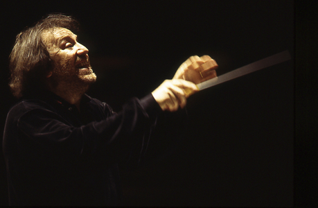 Riccardo Chailly - portrait of the Italian conductor, Paris, June 2001. Born 20 February 1953.