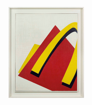 Junk III, 2012 (oil on linen, glass & wood)