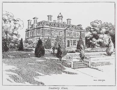 Sudbury Hall (litho)