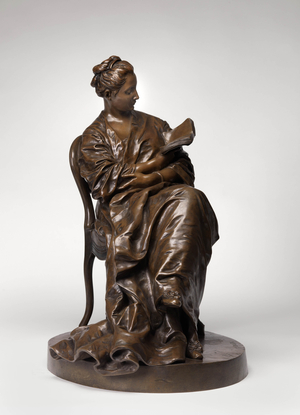 Woman Reading, c.1877 (bronze) (see also 712987)