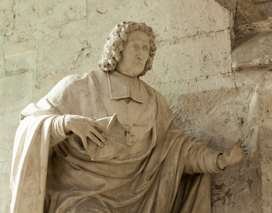 Cathedral (Cathédrale Saint-Pierre). Interior. The funeral monument of Tussanus Forbin de Janson. N Coustou. 1804.