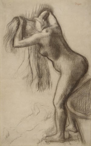 Woman at Her Toilette, 1883(pastel on paper)