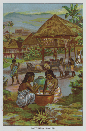 East India Islands (colour litho)