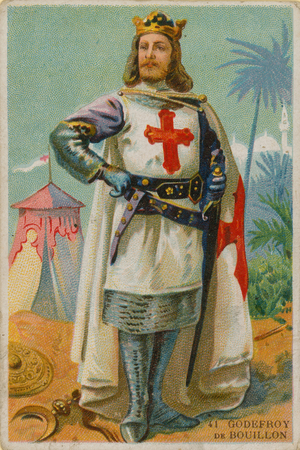 Godfrey of Bouillon (chromolitho)