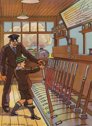 "When I'm a man" (colour litho)